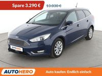 Gebraucht Ford Focus Titanium 125 PS (91 kW) 2017 Blazer blue Kombi