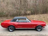 Gebraucht Ford Mustang 200 PS (147 kW) 1968 Candyapple red Cabrio