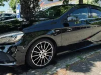 Gebraucht Mercedes A180 AMG line 136 PS (100 kW) 2018 Schwarz Kleinwagen