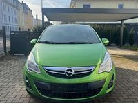 Gebraucht Opel Corsa Color Edition 87 PS (63 kW) 2011 Grün Kleinwagen