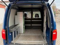 Gebraucht VW Caddy 101 PS (74 kW) 2015 Blau Van / Kleinbus