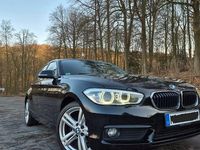 Gebraucht BMW 116 Advantage 109 PS (80 kW) 2015 Schwarz Kleinwagen