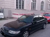 Gebraucht Saab 900 185 PS (136 kW) 1997 Schwarz Coupé