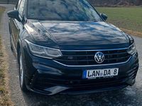 Gebraucht VW Tiguan R-line 150 PS (110 kW) 2021 Schwarz SUV