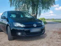 Gebraucht VW Golf VII Style 105 PS (77 kW) 2012 Schwarz Limousine