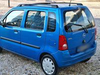 Gebraucht Opel Agila 75 PS (55 kW) 2001 Blau Van / Kleinbus