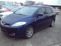 Gebraucht Mazda 5 Exclusive 110 PS (80 kW) 2007 Blau Van / Kleinbus
