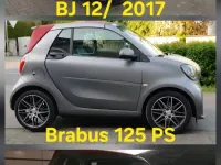 Gebraucht Smart ForTwo Cabrio Brabus 125 PS (91 kW) 2017 Silber Cabrio