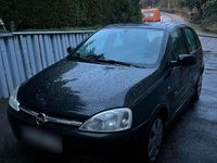 Gebraucht Opel Corsa 80 PS (58 kW) 2004 Schwarz Kleinwagen