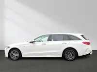 Gebraucht Mercedes C300e AMG 313 PS (230 kW) 2025 Polarweiß uni Kombi