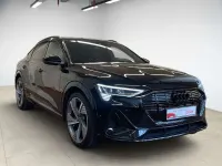 Gebraucht Audi e-tron Sportback S-Line 300 kW (408 PS) 2022 Schwarz SUV