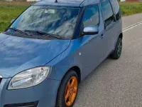 Gebraucht Skoda Roomster Comfort 105 PS (77 kW) 2007 Blau Van / Kleinbus