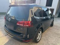 Gebraucht VW Sharan Sound 150 PS (110 kW) 2017 Schwarz Van / Kleinbus