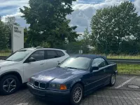 Gebraucht BMW 320 Cabriolet 150 PS (110 kW) 1996 Blau Cabrio