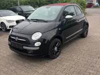 Gebraucht Fiat 500 101 PS (74 kW) 2011 Schwarz Cabrio