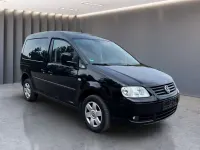 Gebraucht VW Caddy Team 105 PS (77 kW) 2010 Schwarz Van / Kleinbus