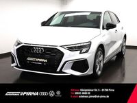 Gebraucht Audi A3 Sportback e-tron S-Line 245 PS (180 kW) 2023 Gletscherweiß metallic Kleinwagen