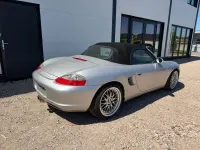 Begagnad Porsche Boxster 228 HK (167 kW) 2003 Silver Cab
