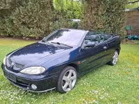 Gebraucht Renault Mégane Cabriolet 107 PS (78 kW) 2000 Blau Cabrio