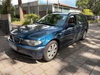 Gebraucht BMW 320 150 PS (110 kW) 2003 Blau Kombi