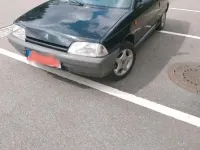 Gebraucht Citroën AX 60 PS (44 kW) 1992 Schwarz Kleinwagen