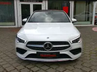 Gebraucht Mercedes CLA200 AMG line 163 PS (119 kW) 2019 Polarweiss Coupé