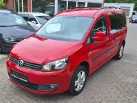 Gebraucht VW Caddy Maxi 258 PS (189 kW) 2013 Salsa red Van / Kleinbus