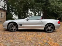 Gebraucht Mercedes SL500 305 PS (224 kW) 2001 Silber Cabrio