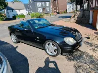 Gebraucht Mercedes SLK230 193 PS (141 kW) 1999 Schwarz Cabrio