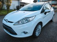 Gebraucht Ford Fiesta Titanium 120 PS (88 kW) 2009 Weiß Kleinwagen