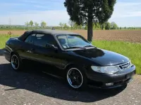 Gebraucht Saab 9-3 Cabriolet 220 PS (161 kW) 2000 Schwarz Cabrio