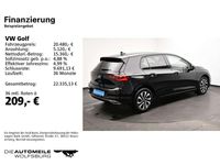 Gebraucht VW Golf VIII Active 131 PS (96 kW) 2021 Deep black perleffekt (metallic) Limousine
