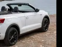 Gebraucht VW T-Roc Cabriolet R-line 150 PS (110 kW) 2024 Weiß Cabrio