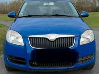 Gebraucht Skoda Fabia 2007 Blau Kleinwagen