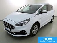 Gebraucht Ford S-MAX Titanium 190 PS (139 kW) 2022 Frostweiß Van / Kleinbus