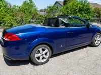 Gebraucht Ford Focus Cabriolet Titanium 145 PS (106 kW) 2009 Blau Cabrio