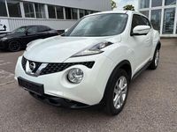 Gebraucht Nissan Juke Acenta 116 PS (85 kW) 2015 Weiß SUV