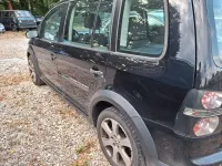 Gebraucht VW Touran Trendline 105 PS (77 kW) 2007 Schwarz Van / Kleinbus