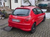 Gebraucht Peugeot 206 110 PS (80 kW) 2003 Rot Kleinwagen