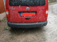 Gebraucht VW Caddy Maxi 105 PS (77 kW) 2009 Rot Van / Kleinbus