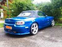 Occasion Mazda MX5 140 ch (102 kW) 1999 Bleue Cabriolet