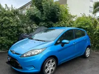 Gebraucht Ford Fiesta 2008 Blau Kleinwagen
