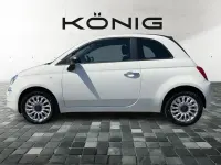 Gebraucht Fiat 500C Basis 69 PS (50 kW) 2023 Gelato weiß (weiß) Cabrio