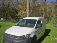 Gebraucht VW Caddy 102 PS (75 kW) 2018 Weiß Van / Kleinbus