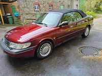 Gebraucht Saab 900 Cabriolet 170 PS (125 kW) 1995 Rot Cabrio