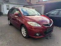 Gebraucht Mazda 5 Exclusive 150 PS (110 kW) 2008 Carminarot metallic Van / Kleinbus