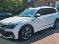 Gebraucht VW Tiguan Allspace Highline 190 PS (139 kW) 2019 Weiß SUV