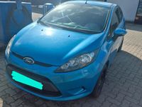 Gebraucht Ford Fiesta 60 PS (44 kW) 2009 Blau Kleinwagen