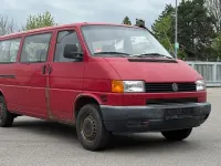 Usata VW T4 68 CV (50 kW) 2000 Rosso Furgone