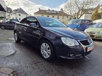Gebraucht VW Eos 116 PS (85 kW) 2007 Mitternachtsblau metallic Cabrio
